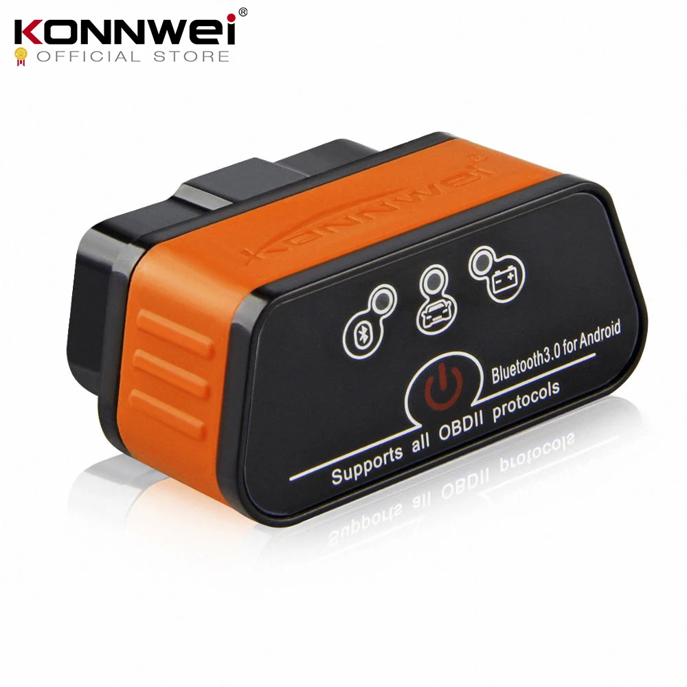ELM327 OBD2 сканер Авто сканер ICar2 KONNWEI Bluetooth ELM 327 в 1,5 автомобильный диагностический инструмент EML327 OBD 2 сканер eml327 v1.5 ELM327 OBD2 сканер Авто сканер ICar2 KONNWEI Bluetooth ELM 327 в 1,5 автомобильный диагностический инструмент EML327 OBD 2 сканер eml327 v1.5