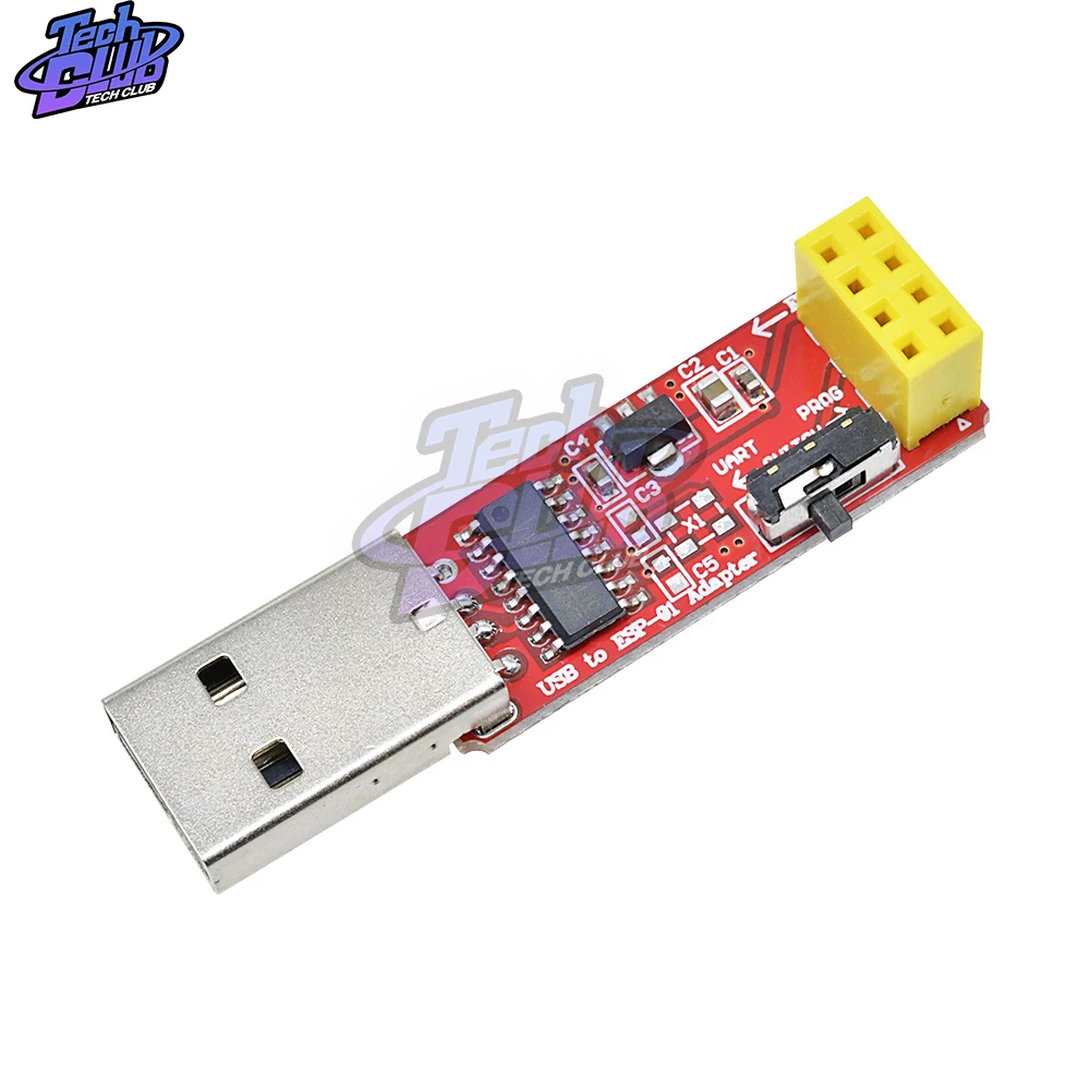 CH340 USB to ESP8266 Serial ESP-01 ESP-01S ESP01 ESP01S Wireless Wifi Developent Board Module for Arduino Programmer Adapter