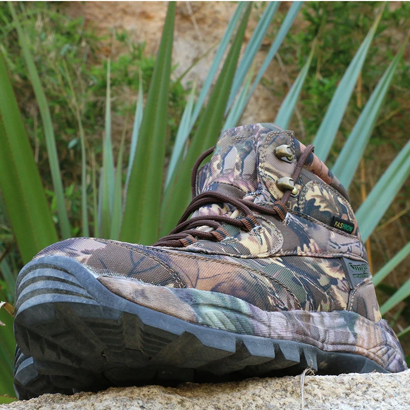 Новые кроссовки водонепроницаемые походные ботинки Нескользящая одежда Обувь для альпинизма уличные походные ботинки мужские охотничьи треккинговые ботинки