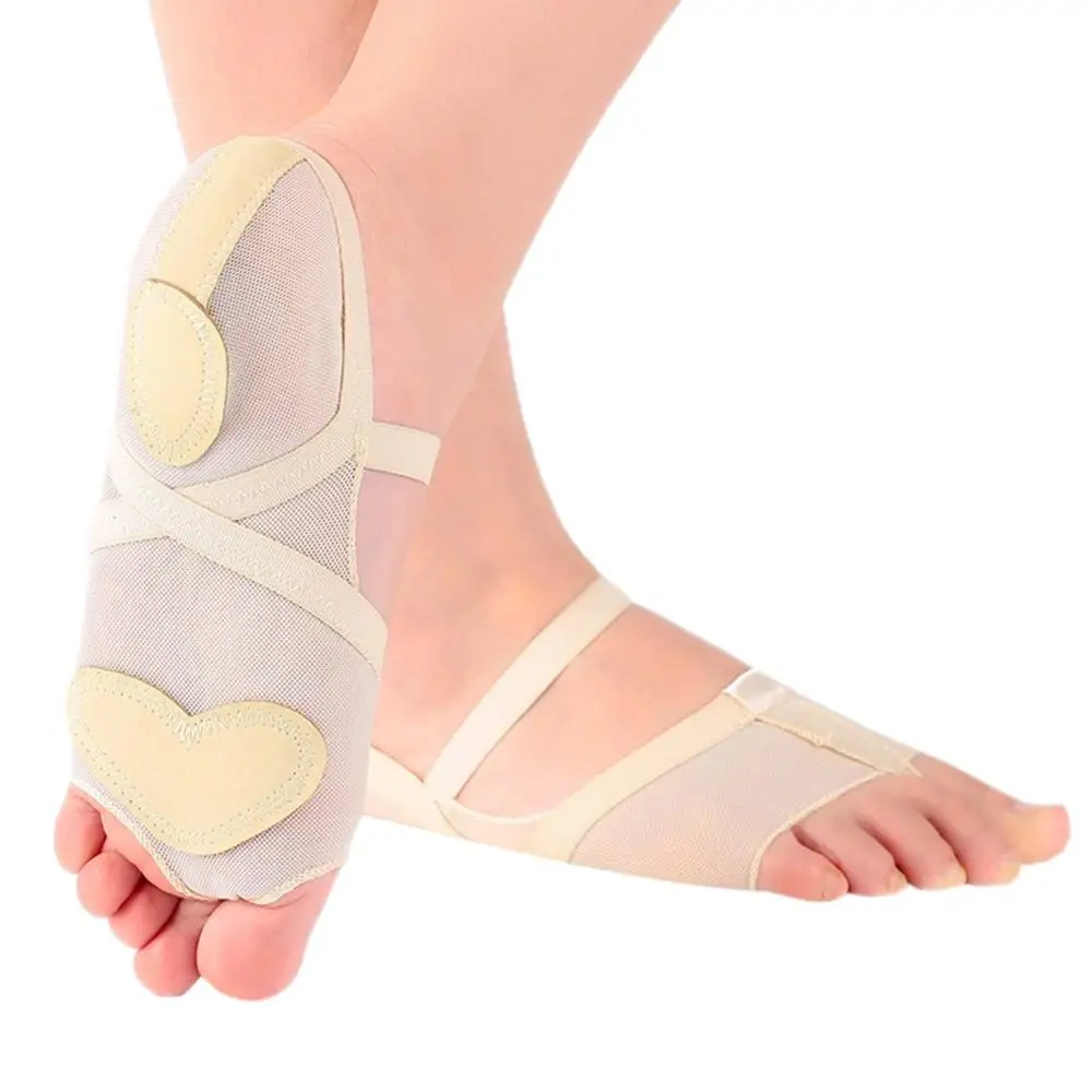 

Belly Ballet Dance Toe Pad Foot Protection Practice Shoes Foot Thong Dance Shoes Feet care Metatarsal Forefoot Lyrical
