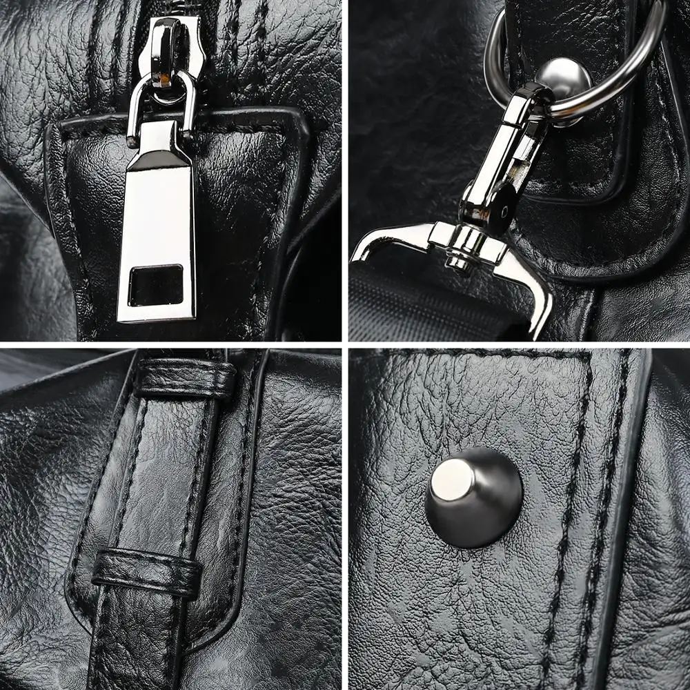 VICUNA POLO, деловые мужские дорожные сумки, большая вместительность, брендовая повседневная черная Дорожная сумка, высокое качество, дорожные мужские сумки на плечо