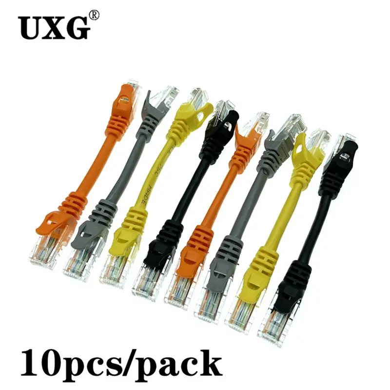 10 см 30 50 CAT5e Ethernet UTP сетевой кабель Папа-папа гигабитный патч-корд RJ45 витая пара GigE