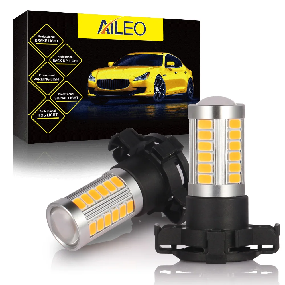 

Amber Yellow Error Free PY24W 5200s LED Bulbs Turn Signal for BMW E90/E92 3 F10/F07 5 Series E83/F25 X 3 E70 X5 E71 X6 Z4 GT