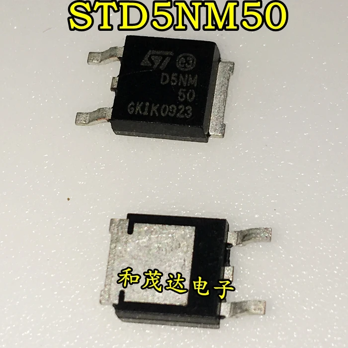 5 шт./STD5NM50 5NM50 500V 5A-252 TO252