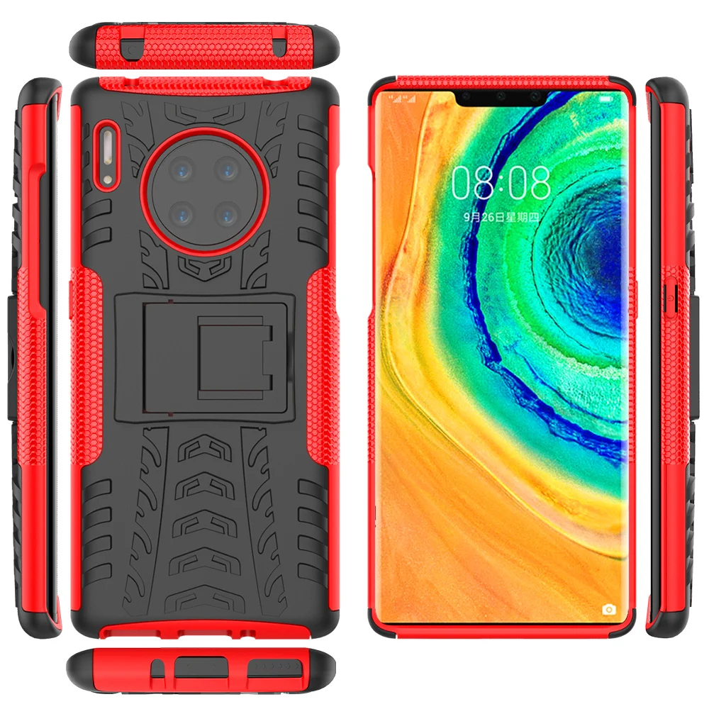 Для huawei mate 30 Pro 30 Lite, гибридный противоударный чехол из ТПУ+ ПК, чехол-подставка для телефона huawei Nova5i Pro P20 Lite чехол