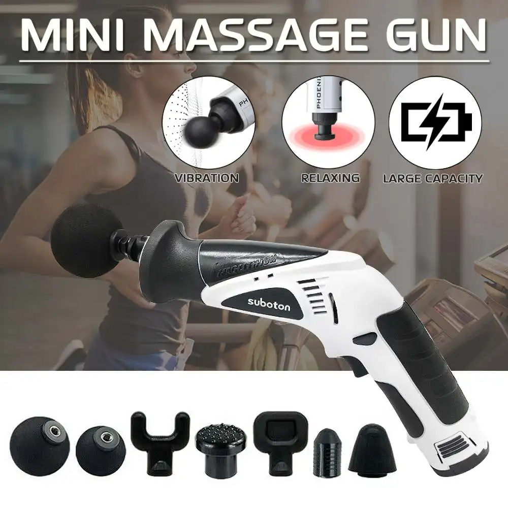 

110V-240V Deep Percussion Massage Electric Massager Muscle Vibrating Relaxing Machine Therapy