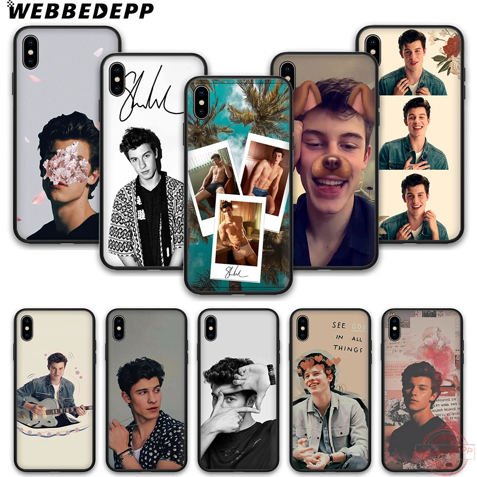 WEBBEDEPP Fondos shawn mendes Soft Silicone TPU Phone Case for iPhone 5 6 7 8 Plus X XS XR Max 11 11peo 11proMax |