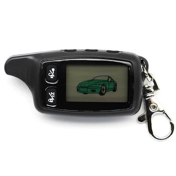 

TW9000 TW 7000 Two Way Car Alarm System Russian For Tomahawk TW-9000 TW-7010 TW-7000 Keychain Burglar Alarm Security Aler