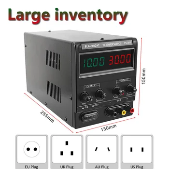 

30V 10A Switching Power Supply Lab Transformer DC Power-Supply Adjustable Voltage Regulator Shipping 120V 3A 60V 5A 30V 5A