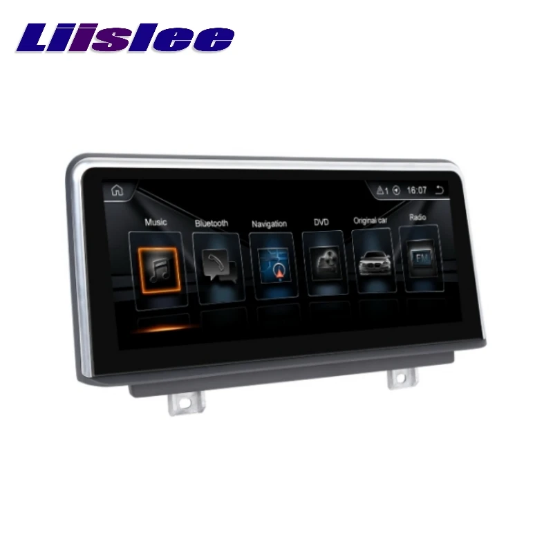 Cheap LiisLee For BMW 1 Series F20 F21 2011~2019 For CIC NBT Evo CarPlay TPMS Car Multimedia Player GPS Audio Radio Navigation NAVI 1