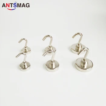 

Umbrella Heavy Duty Neodymium Hanging Hooks for Refrigerator And Magnetic or Metal Surfaces,Great Keys