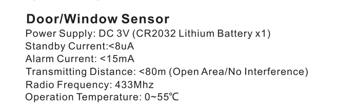door sensor