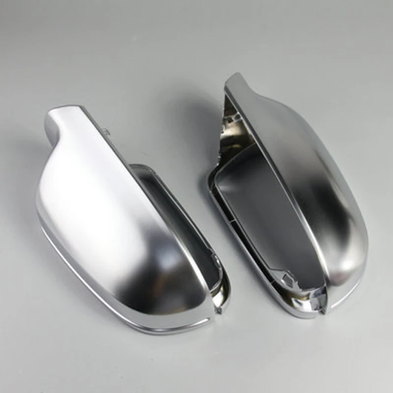 

For Audi A3 A4/S4/RS4 A5/S5/RS5 1 Pair of Car Auto Rearview Mirror Shell Cover Protection Cap Matte Chrome Wing Mirror Cover