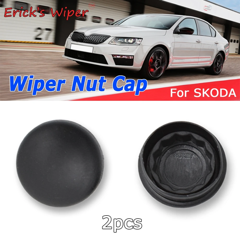 Erick's Wiper Front Wiper Arm Nut Cover Cap Bolt For Skoda Citigo Fabia