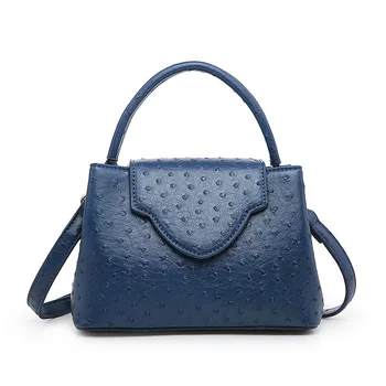 

The New Women's Bags Hot Sale Fashion Ostrich Grain One-Shoulder Handbag Women's Cross-Body Bag