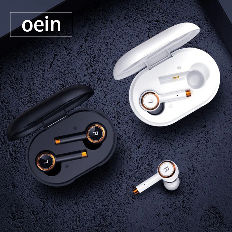 

New L2 TWS Earphone Wireless Bluetooth 5.0 Earbuds Smart Binaural Noise Reduction Sports Headset with Charging Box