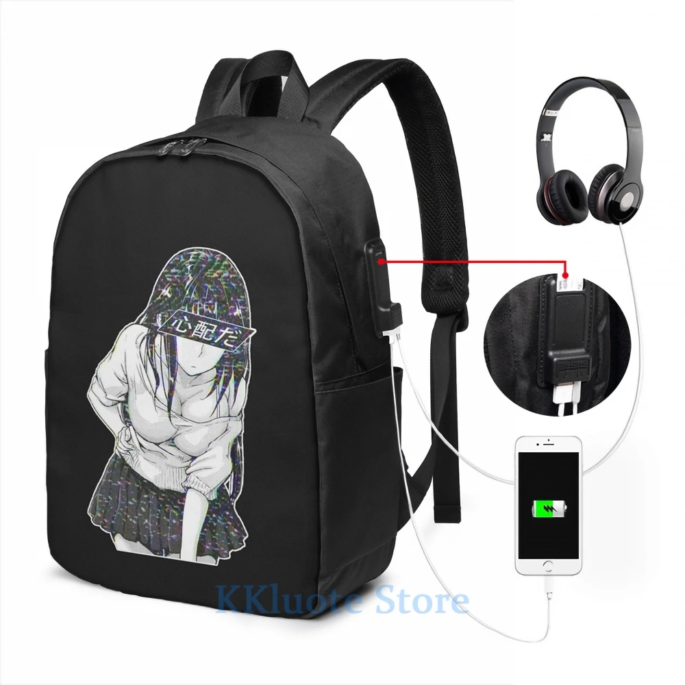 Sad Japanese Anime Aesthetic USB Charge 