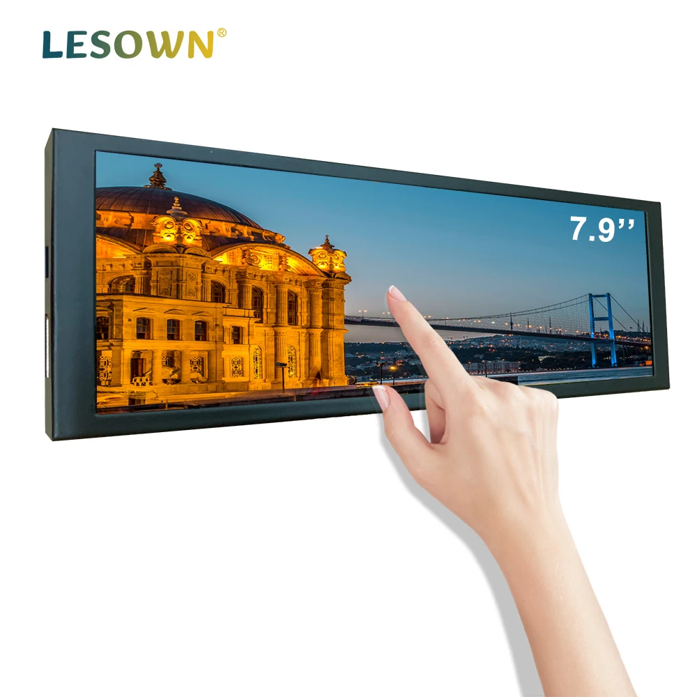 7 9 дюймовый монитор IPS 400x1280 бар портативный для Windows rasперри Pi ЖК Цифровая вывеска