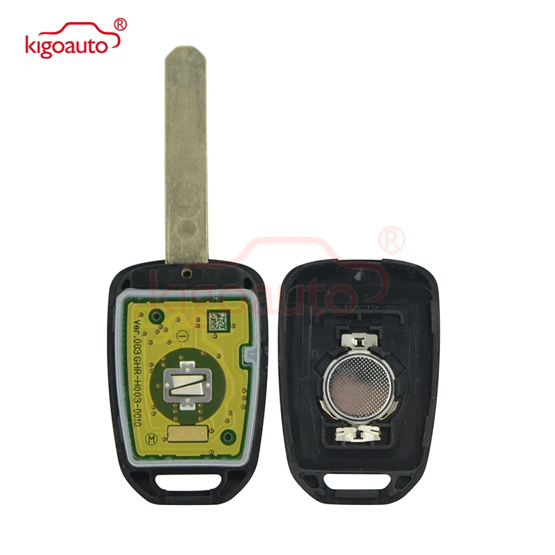 Kigoauto MLBHLIK6-1T для Honda Accord Civic CRV дистанционный ключ 2 кнопки с panic HON66 лезвие 313,8 МГц 2013