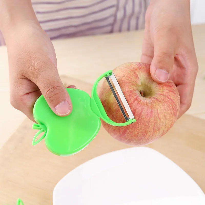 Горячая 1 шт. нож для очистки овощей из нержавеющей стали овощная Терка кухонные принадлежности аксессуары - Цвет: 3