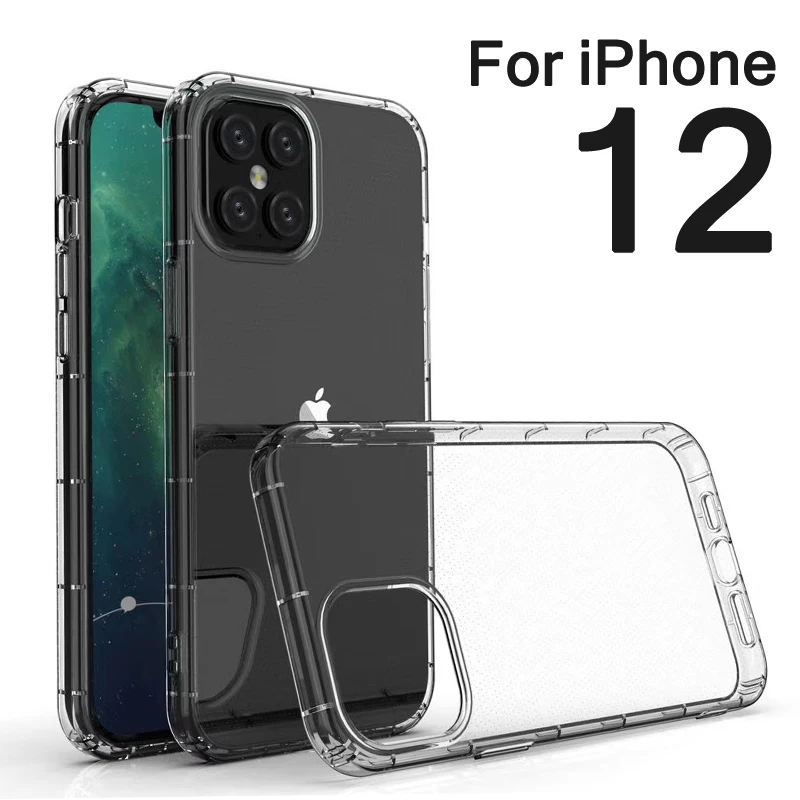 best case for iphone 13 pro max Shockproof Bumper Transparent Silicone Phone Case For iPhone 13 X XR XS Max 8 7 6S Plus 2020SE Back Full Cover For 11 12 pro Max iphone 13 pro max case leather