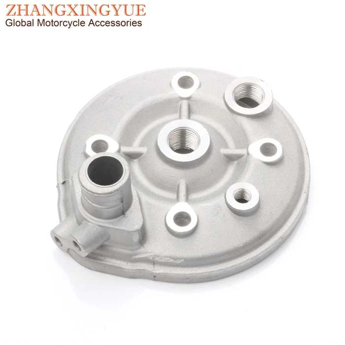 Cylinder head 70cc 47 мм мотоциклетная головка цилиндра и прокладка цилиндра для Husqvarna CH Racing 50 SM WRE WSM WXE 50cc AM6 2T LC - Цвет: Cylinder head