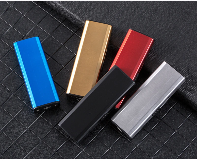 Roating ARC Зажигалка Мини маленькая Персонализированная ветрозащитная USB Электронная Зажигалка USB перезаряжаемая ветрозащитная вращающаяся зажигалка