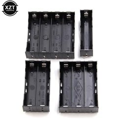 New DIY ABS 18650 Power Bank Cases 1X 2X 3X 4X 18650 Battery Holder Storage Box Case 1 2 3 4 Slot Batteries Container Hard Pin