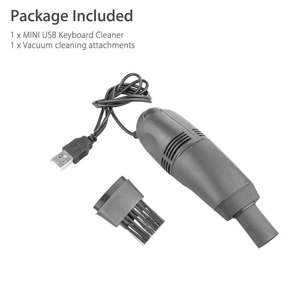 Мини компьютер пылесос USB клавиатура очиститель ПК ЩЕТКА для ноутбука пылеочиститель комплект# T2