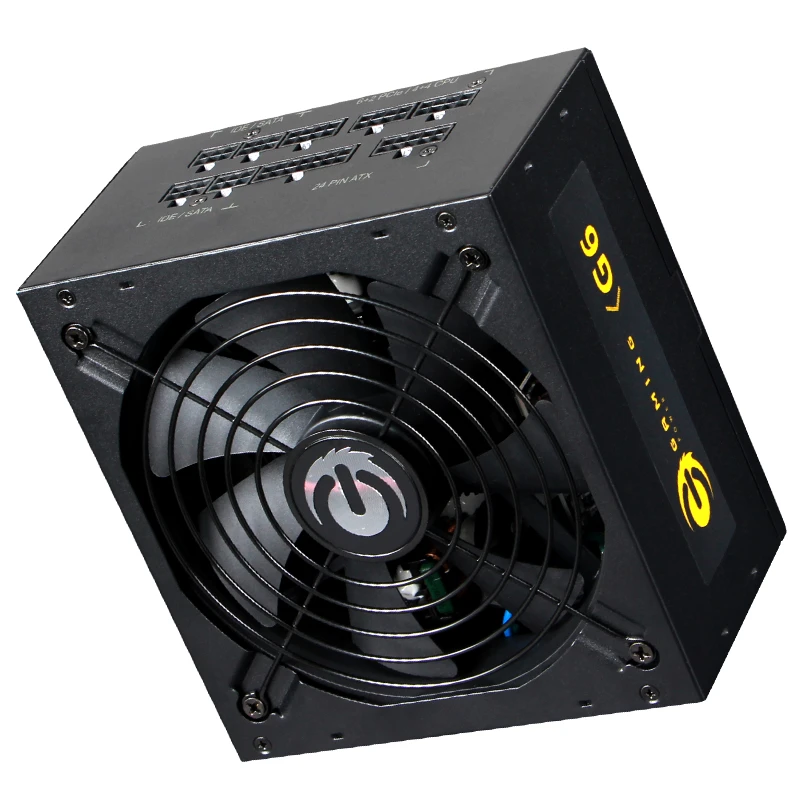 PSU для Great Wall полный модуль 80plus Gold ATX 12 В игра источник питания Номинальная 650 Вт Пиковая 750 Вт источник питания G6 GW-ATX650BL