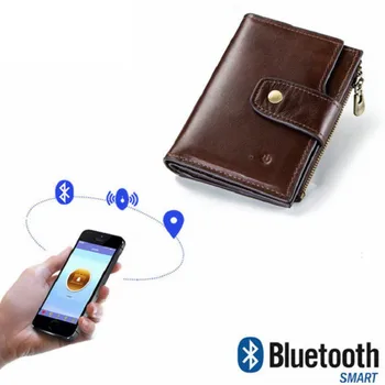 

Genuine Leather Wallet Men Coin Purse Small Male Clutch Wallets Portomonee Hasp Mens Money Bag Card Holder