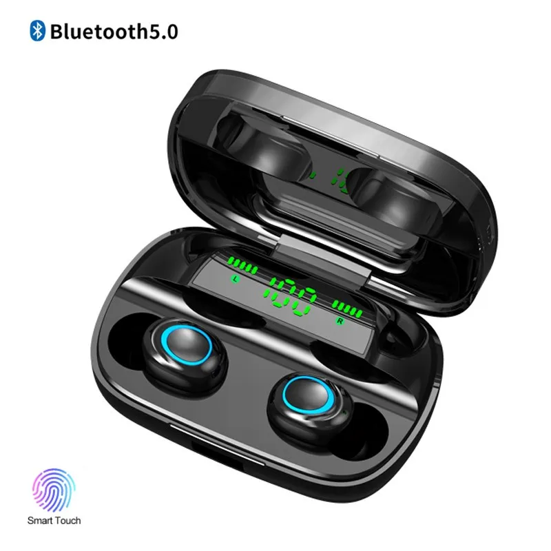 Беспроводные наушники Bluetooth 5,0 TWS Hi-Fi стерео наушники спортивные наушники для бега с шумоподавлением мини наушники телефоны HD вызов