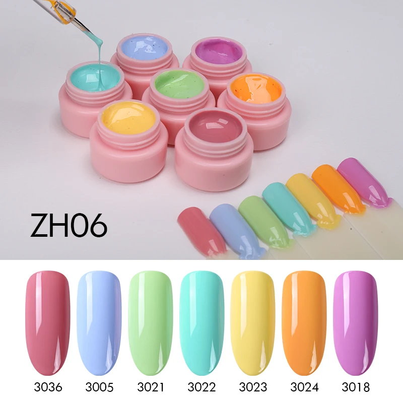 

Clou Beaute Painting Gel Set 72 Colors Nail Polish 5ml Gel Varnish Nail Art Color Gel Paint For Gel Nail Lacquer Art Primer Set