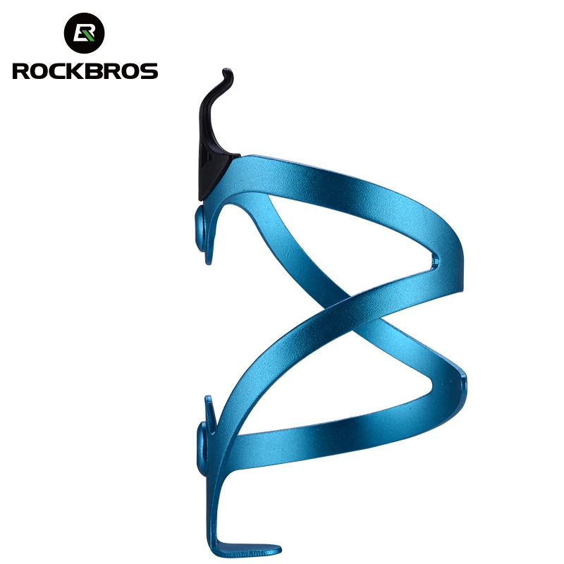 ROCKBROS 3D велосипед Сверхлегкий алюминий бутылка из сплава держатель бутылки для воды держатель для велосипеда MTB езда по горной дороге аксессуары