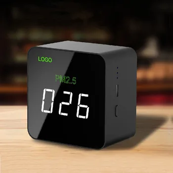 

Rechargeable Air Quality Monitor Office Hospital Tester Home School Analyzers Detector Indoor Outdoor Digital Battery Powered