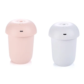 

New 180ML Ultrasonic Air Humidifier Aroma Essential Oil Diffuser for Home Car USB Rechargeable Fogger Mist Maker with LED Night