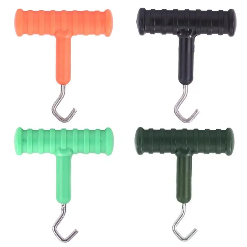 T Форма нержавеющая сталь пластиковый узел Съемник Rig делая карп терминал