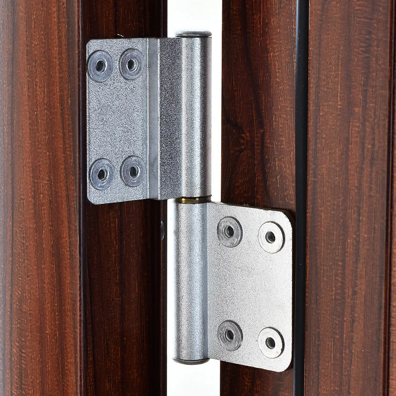2PCS Toilet Door Hinges Aluminum Alloy Wardrobe Cabinet Door Bearing Industrial Box Adjustable Damping Hinge Furniture Hardware Stainless Steel Hinges Door Hinges