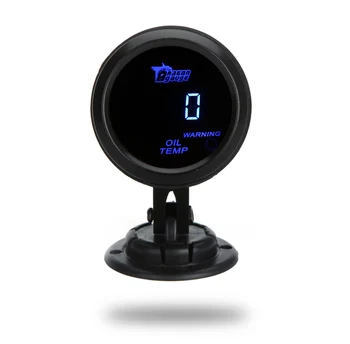 

Wholesale Digital Oil Temp Temperature Meter Gauge with Sensor for Car 52mm 2in LCD 40~150 Celsius Degree Black White Optional