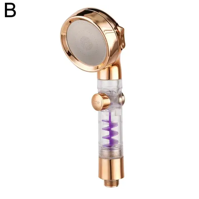 New Screw Turbocharged Shower Toilet Hand-held Shower Nozzle Sprinkler Three-speed Adjustment High-quality Products B