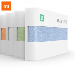 Xiaomi Новое антибактериальное квадратное полотенце полиэфирное Young Series 100% Хлопковое полотенце s 3 цвета половик полотенце для лица 5