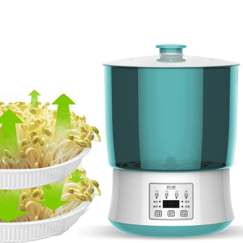 

Intelligent Bean Sprouts Machine Home Barrel Soybean Sprouts Green Bean Sprouts Self Made Small Nursery Two Floors Three Floors