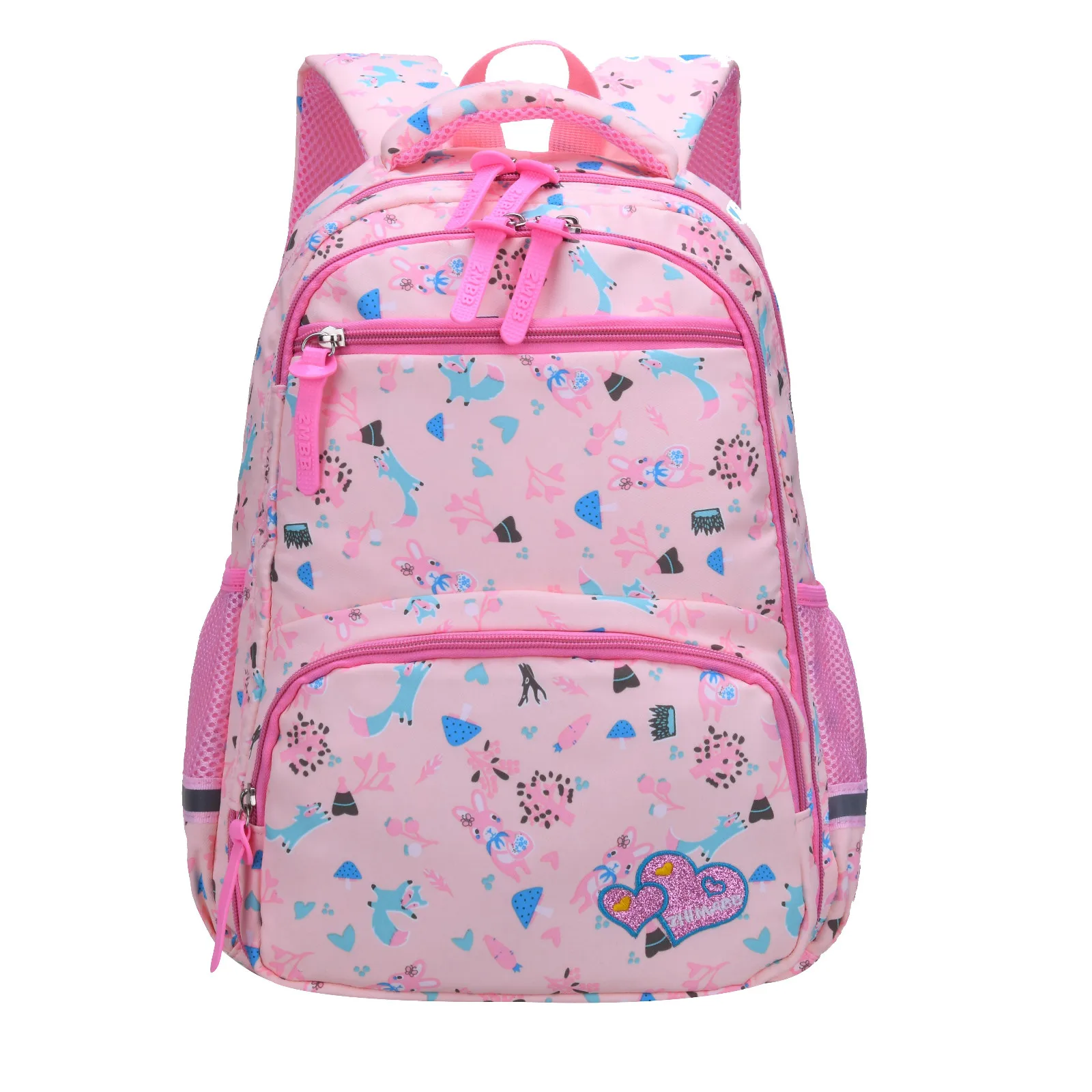 New Student Schoolbags Girl Fashion Large Capacity Waterproof and Load-reducing Cartoon Kids Backpack