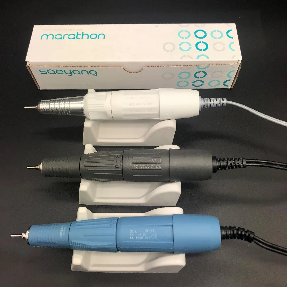 Preise Maniküre Maschine Griff 30K   35K   45K RPM Marathon Mikromotor Polieren Handstück 2,35mm SH37LN H37L1 SH20N