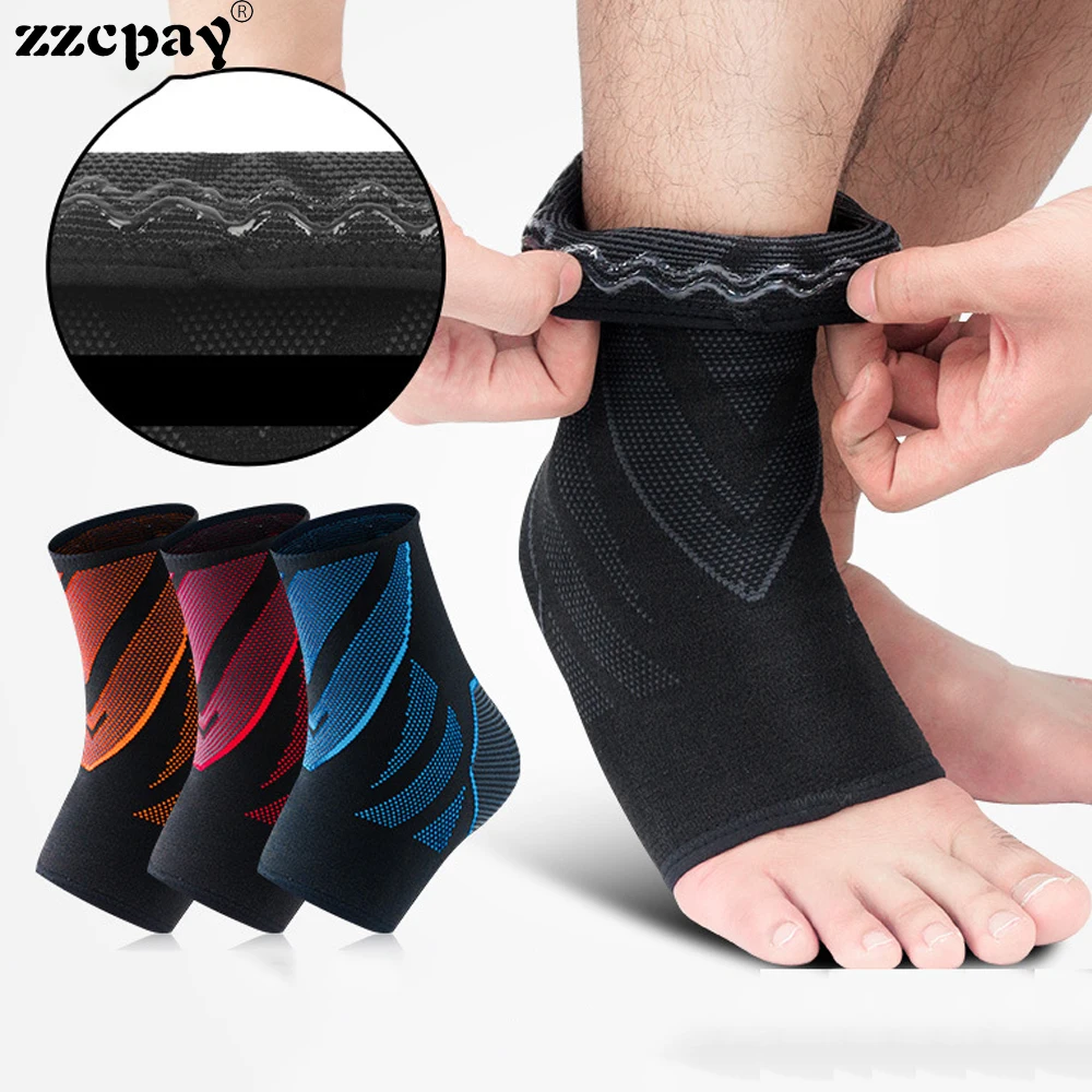Пара поддерживающих лодыжек компрессионных втулок может восстановить боль в суставах сухожилия Поддержка