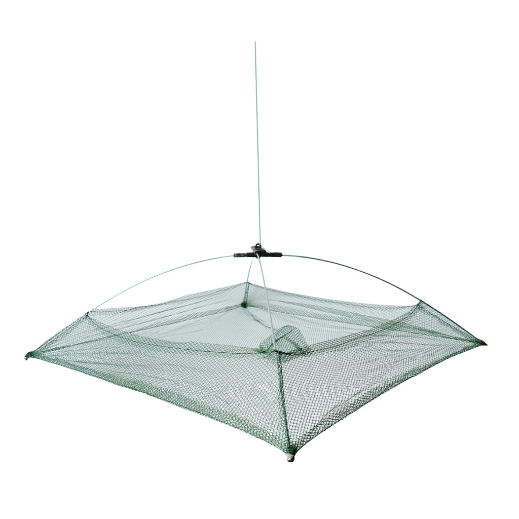 Umbrella Design Crab Trap Cast Lures Fishing Dip Net Eel Lobster