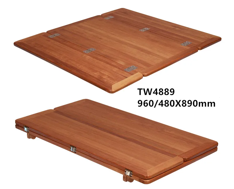 960/480X890 мм Складное крыло Обычная Тиковая столешница Морская Лодка RV TW4889 - Цвет: TW4889 Table Only