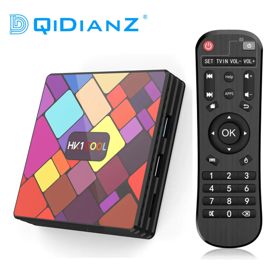 HK1 Cool Android 9 0 Rockchip RK3318 четырехъядерный двухдиапазонный Wi Fi 4k Ultra Hd Hk1cool