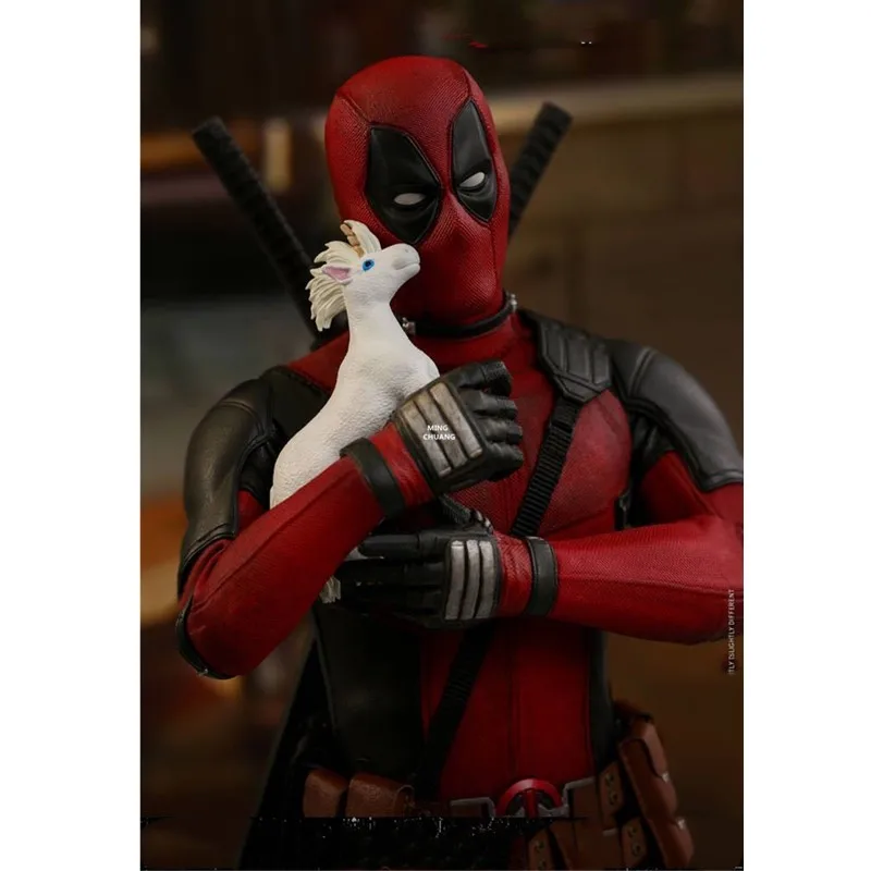 1" MMS490 статуя X-men Дэдпул 1/6 масштаб бюст анти-герой полная длина портрет двойное лезвие GK фигурка игрушка коробка 30 см V1099