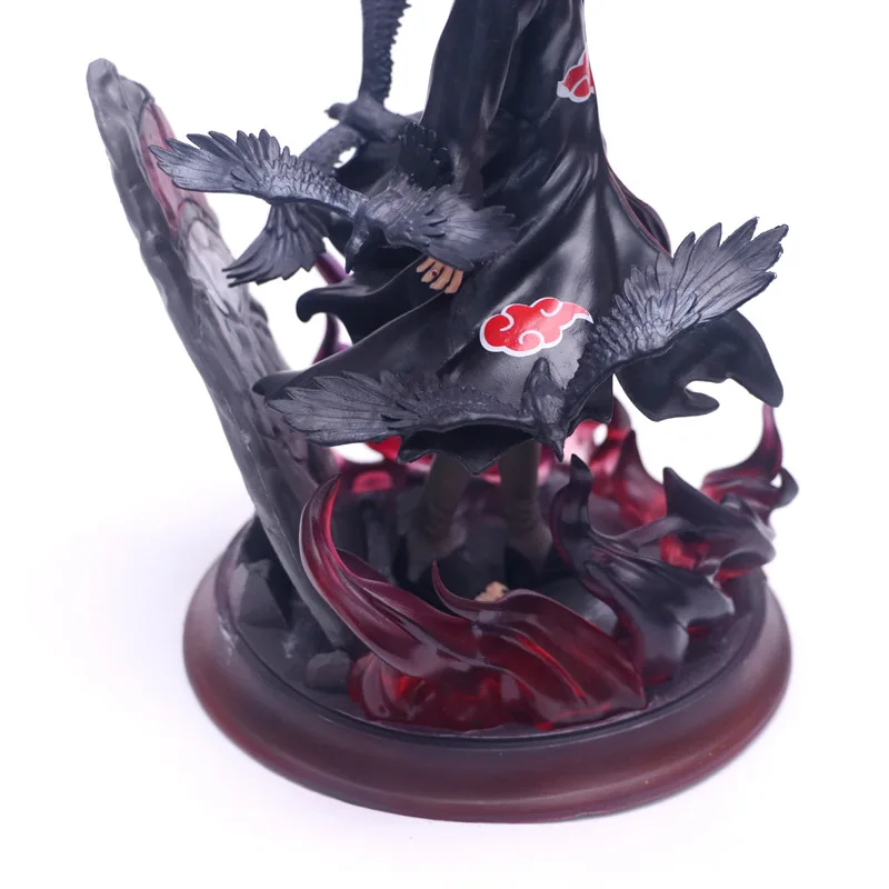 Аниме Наруто Akatsuki косплей реквизит мультфильм Учиха Итачи ручной работы модель украшения Хэллоуин реквизит